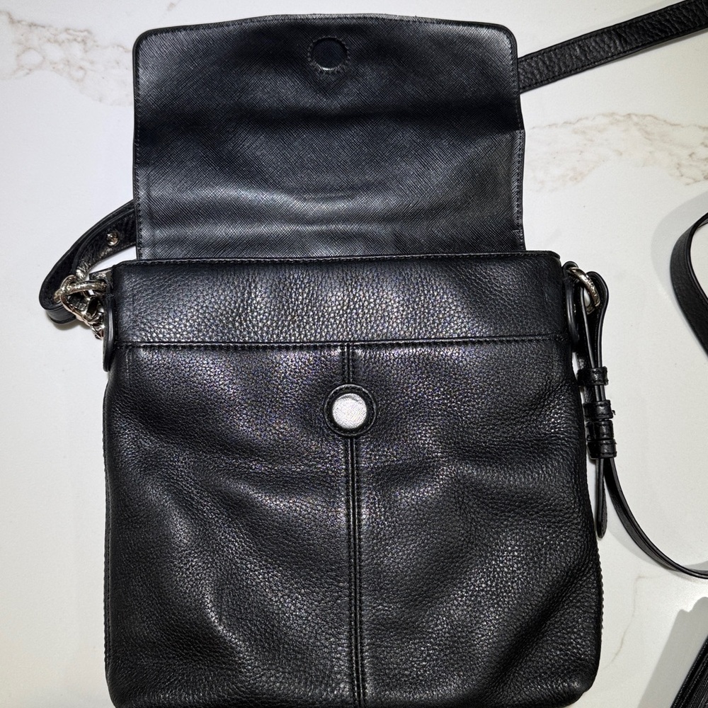 🥳🥳2 PIECE DKNY Set Leather Crossbody Bag & Wallet with storage bag, Black - Picture 14 of 16